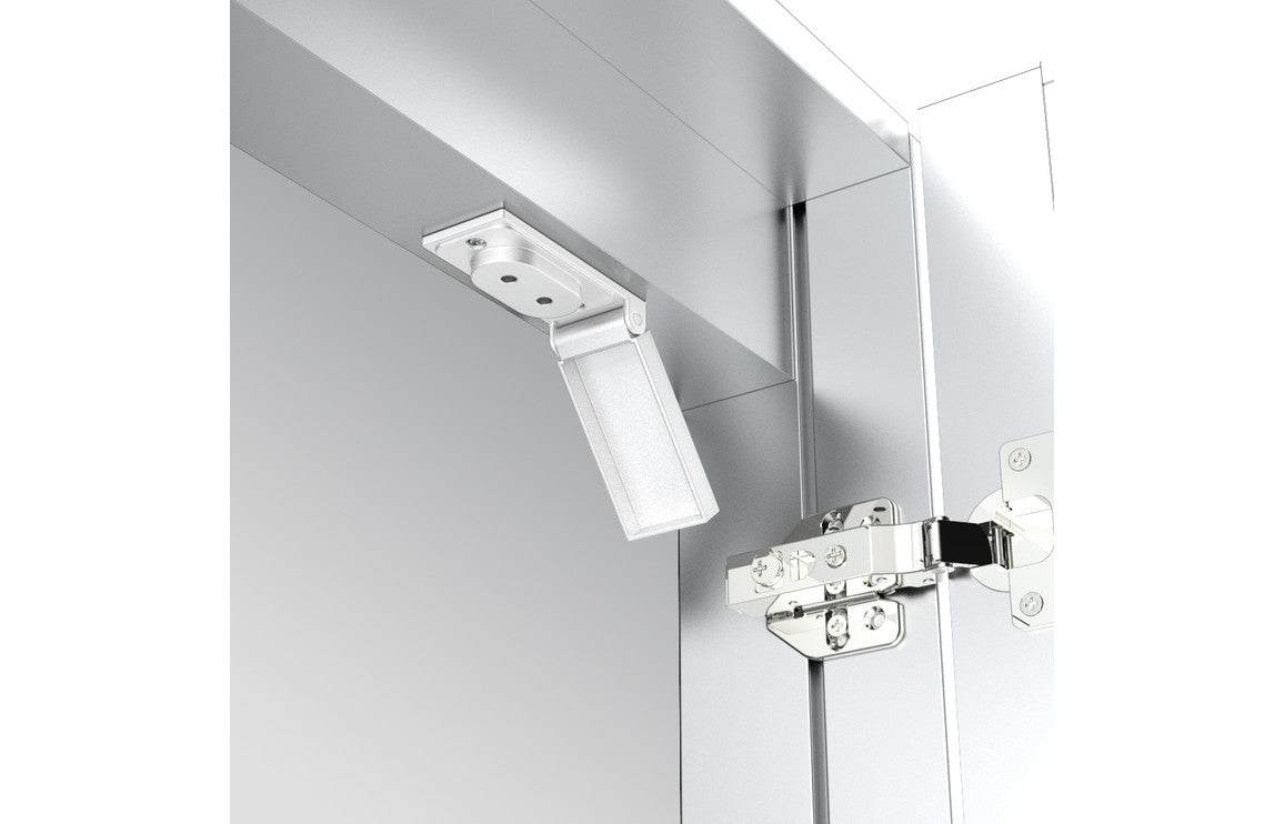 Sakura 600mm 2 Door Front-Lit LED Mirror Cabinet