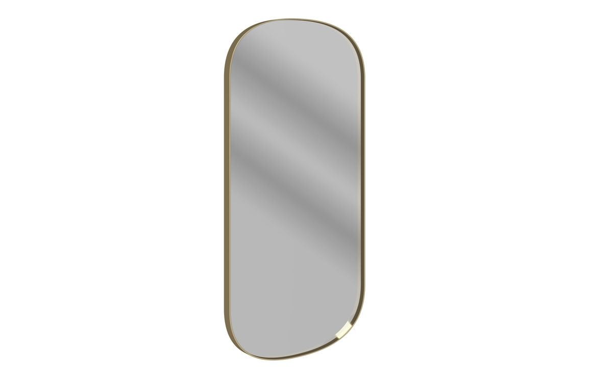 Kenji 800x400mm Oblong Mirror - Brushed Bronze