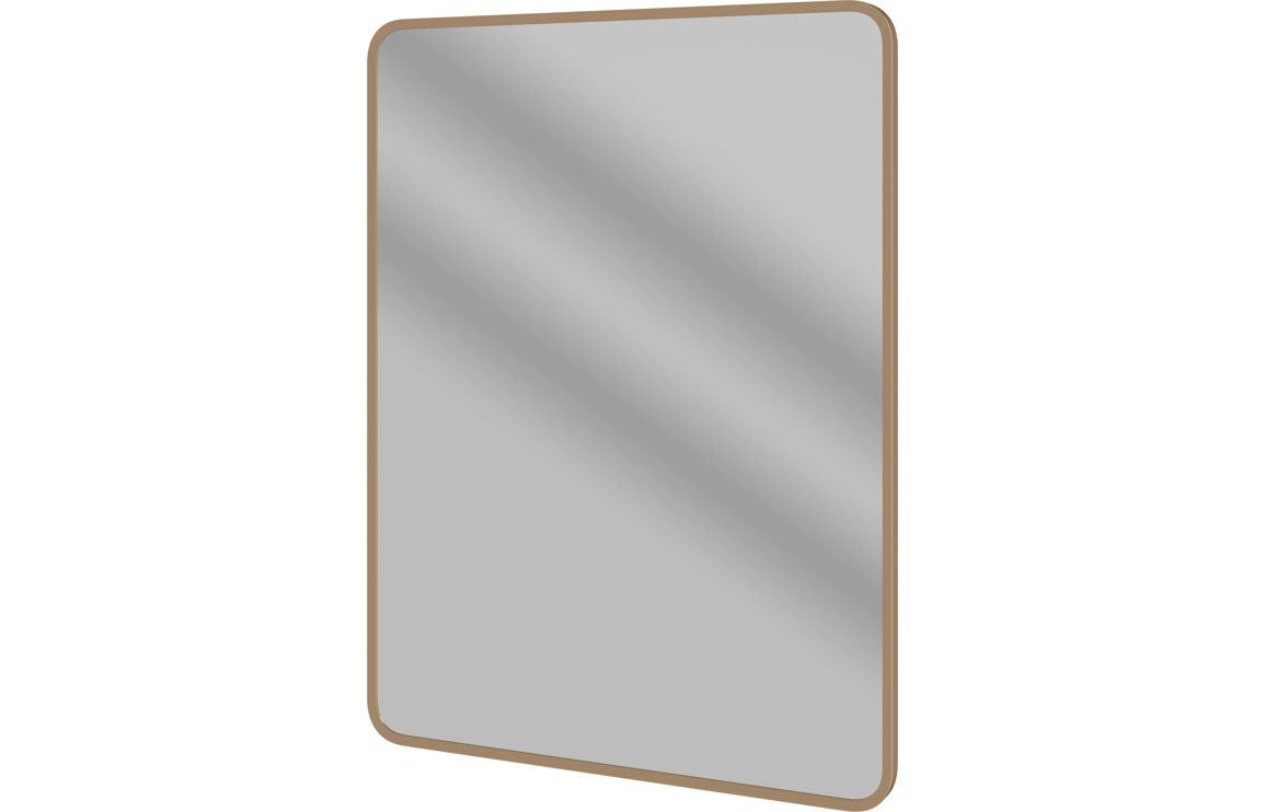 Kenji 600x800mm Rectangle Mirror - Brushed Bronze