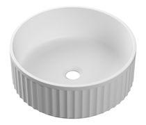 Fluted 400mm Round Washbowl