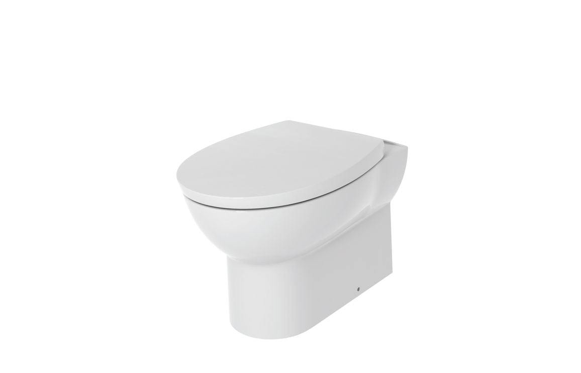 2Go Rimless Back To Wall WC & Soft Close Seat