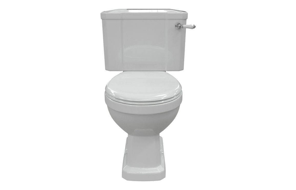 Sherbourne Close Coupled Comfort Height WC & Soft Close Seat