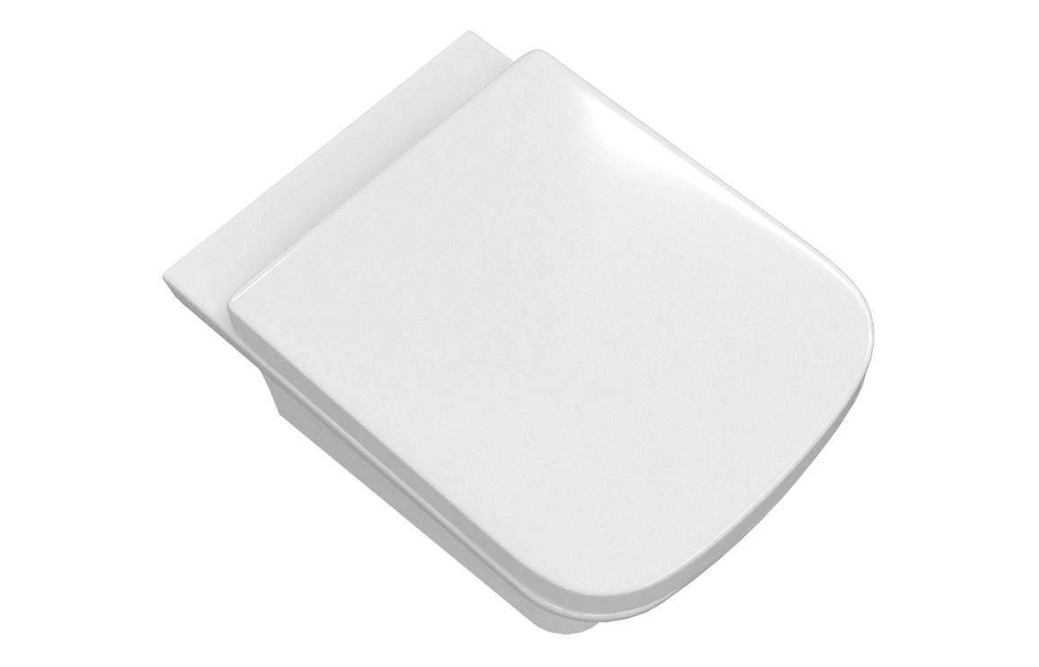 Cedarwood Rimless Back To Wall WC & Wrapover Soft Close Seat
