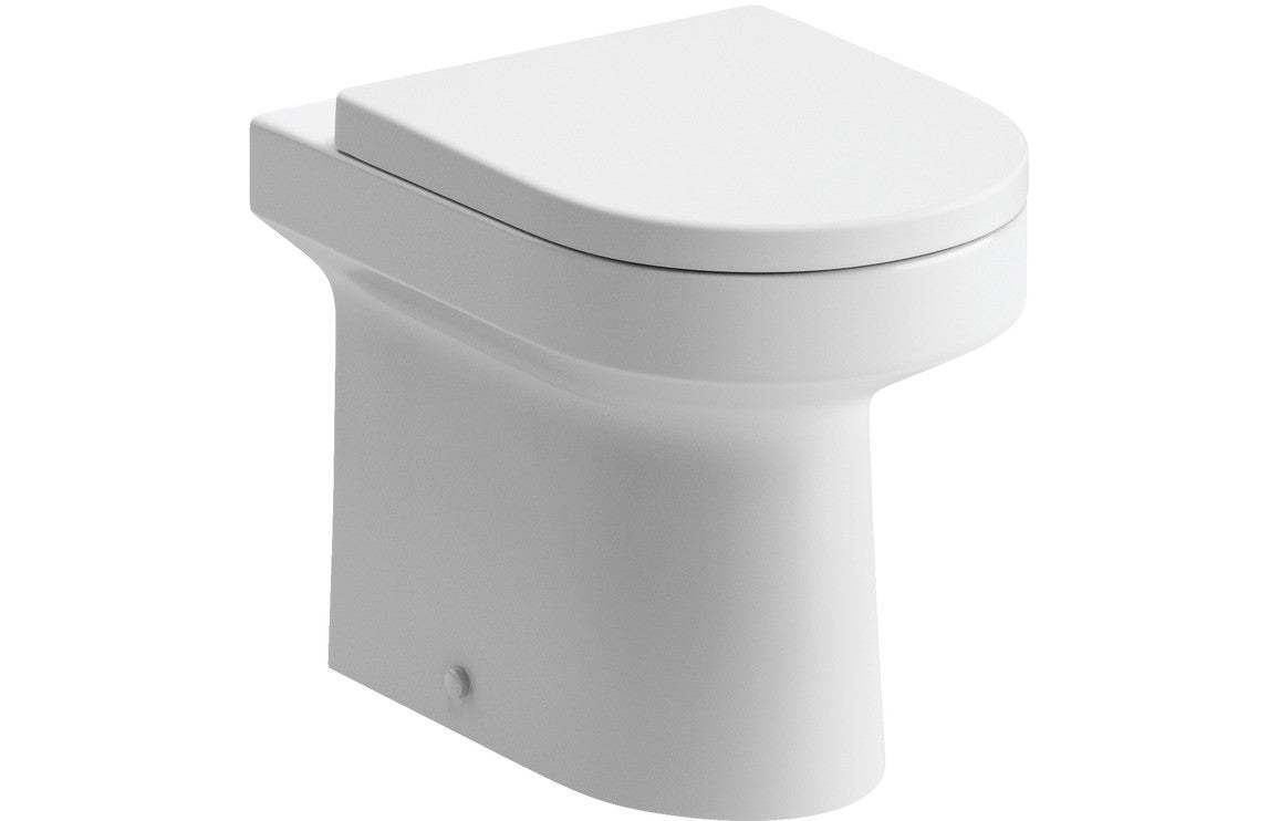 Laurus Rimless Back To Wall WC & Soft Close Seat