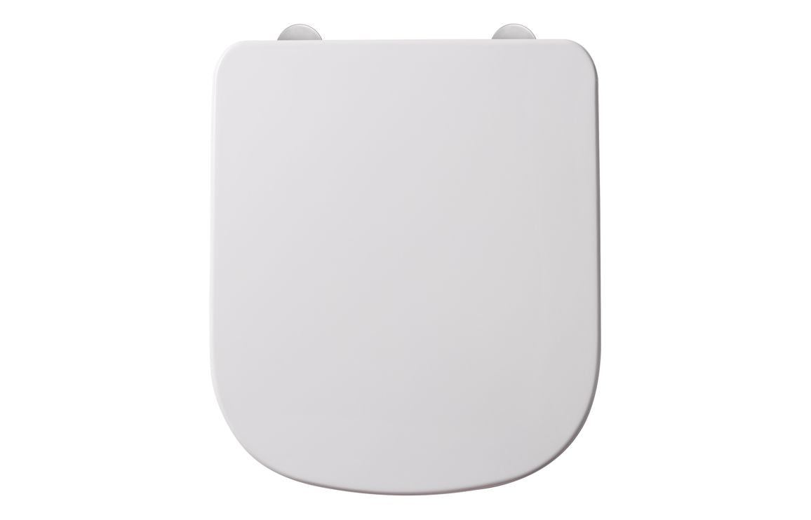 Tilia Square Soft Close Toilet Seat - White