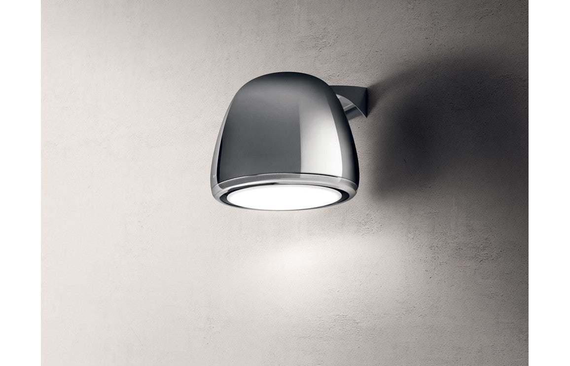 Elica Diva 50cm Suspended Hood - (Classic) White, (Heavy Metal) St/Steel, (Rock) Black