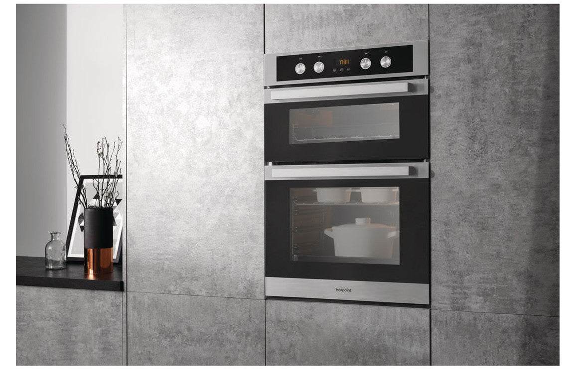 Hotpoint DKD5 841 J C IX Double Electric Oven - St/Steel