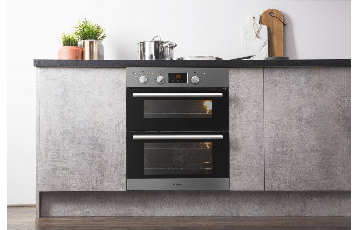 Hotpoint DU2 540 IX B/U Double Electric Oven - St/Steel