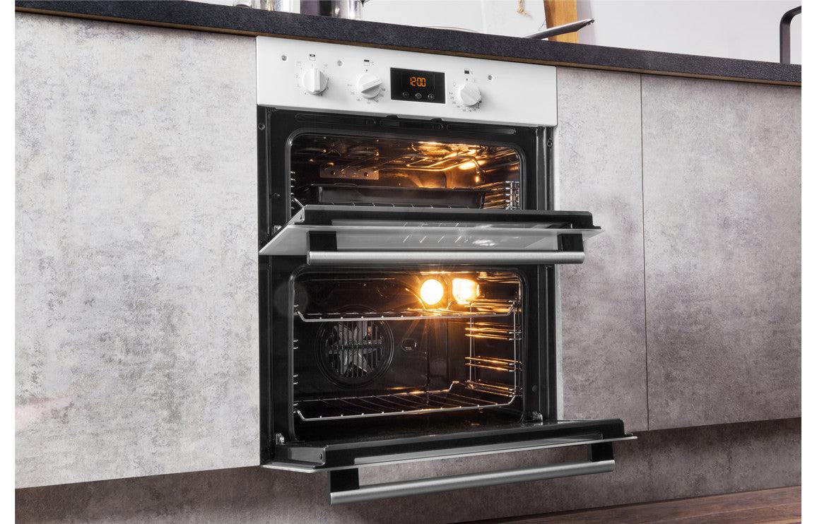 Hotpoint DU2 540 WH B/U Double Electric Oven - White
