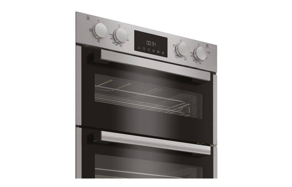Hotpoint DUH 10D IX Built Under Double Electric Oven - St/Steel