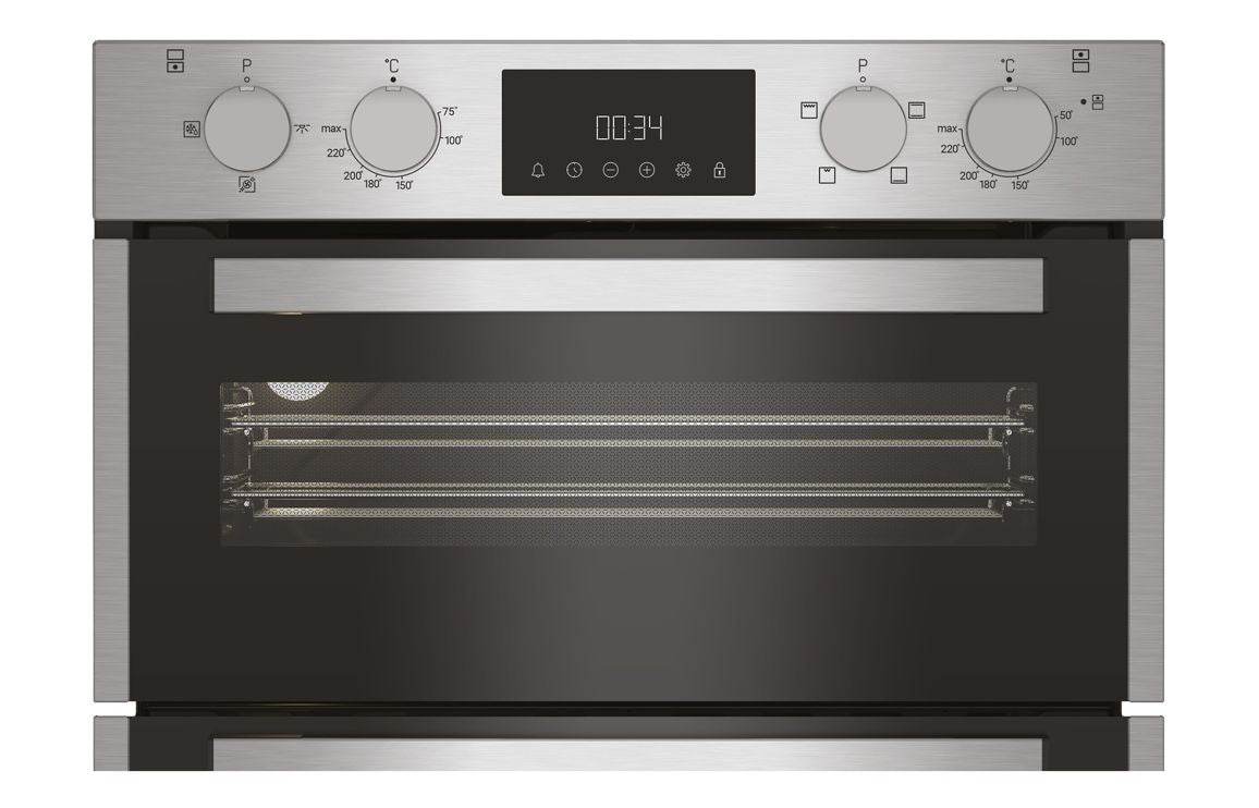Hotpoint DUH 10D IX Built Under Double Electric Oven - St/Steel