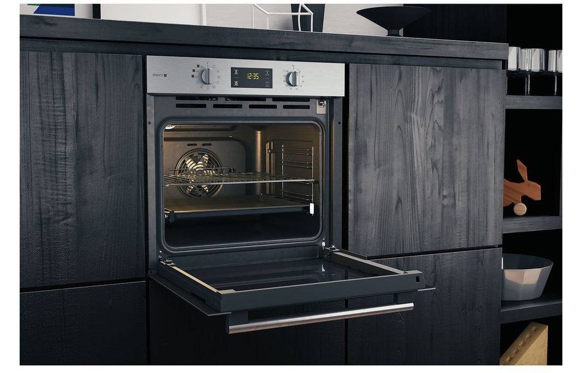 Hotpoint FA4S 544 IX H Single Electric Oven w/Steam - St/Steel