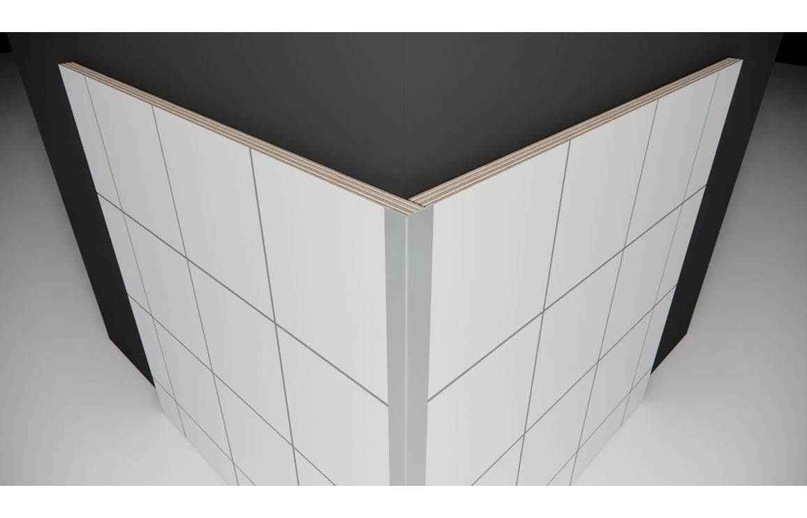 Fibo Small L-Shaped Profile 2.4m