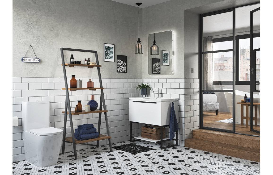 Tilia Rimless Close Coupled Fully Shrouded Comfort Height WC & Soft Close Seat