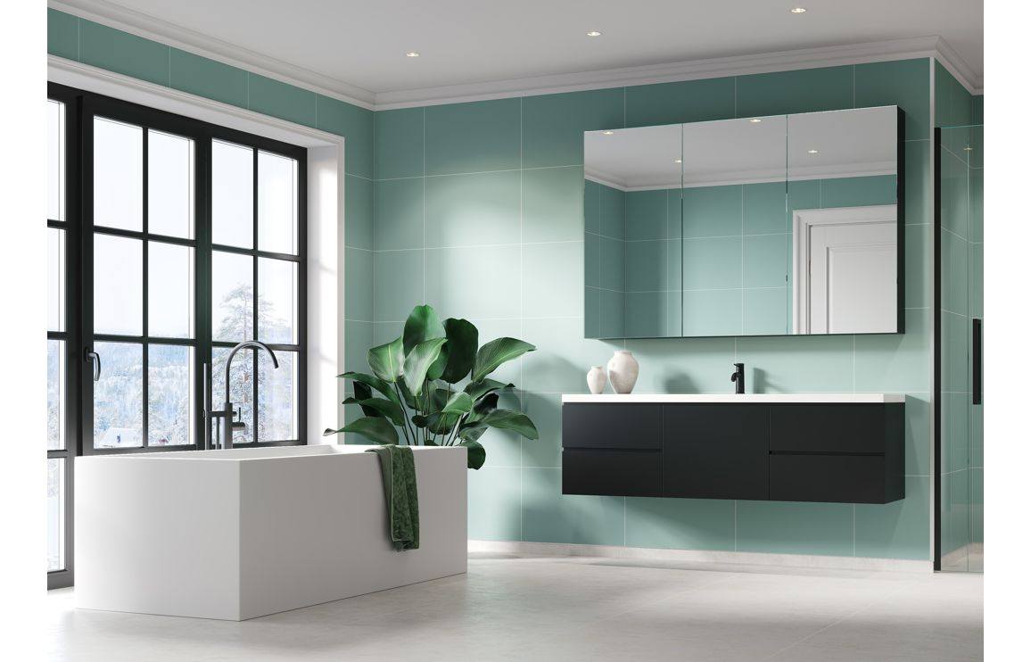 Fibo Contemporary - Aqua Mint (Tile Effect)