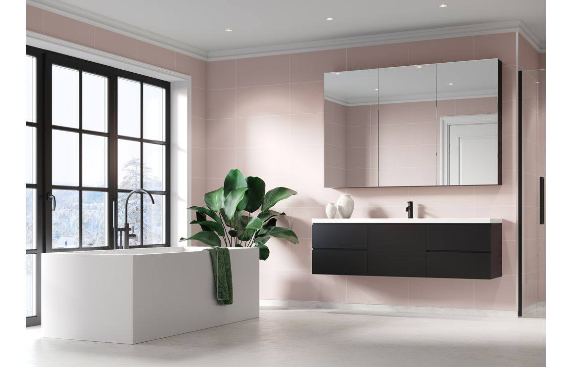 Fibo Contemporary - Dusky Pink (Tile Effect)