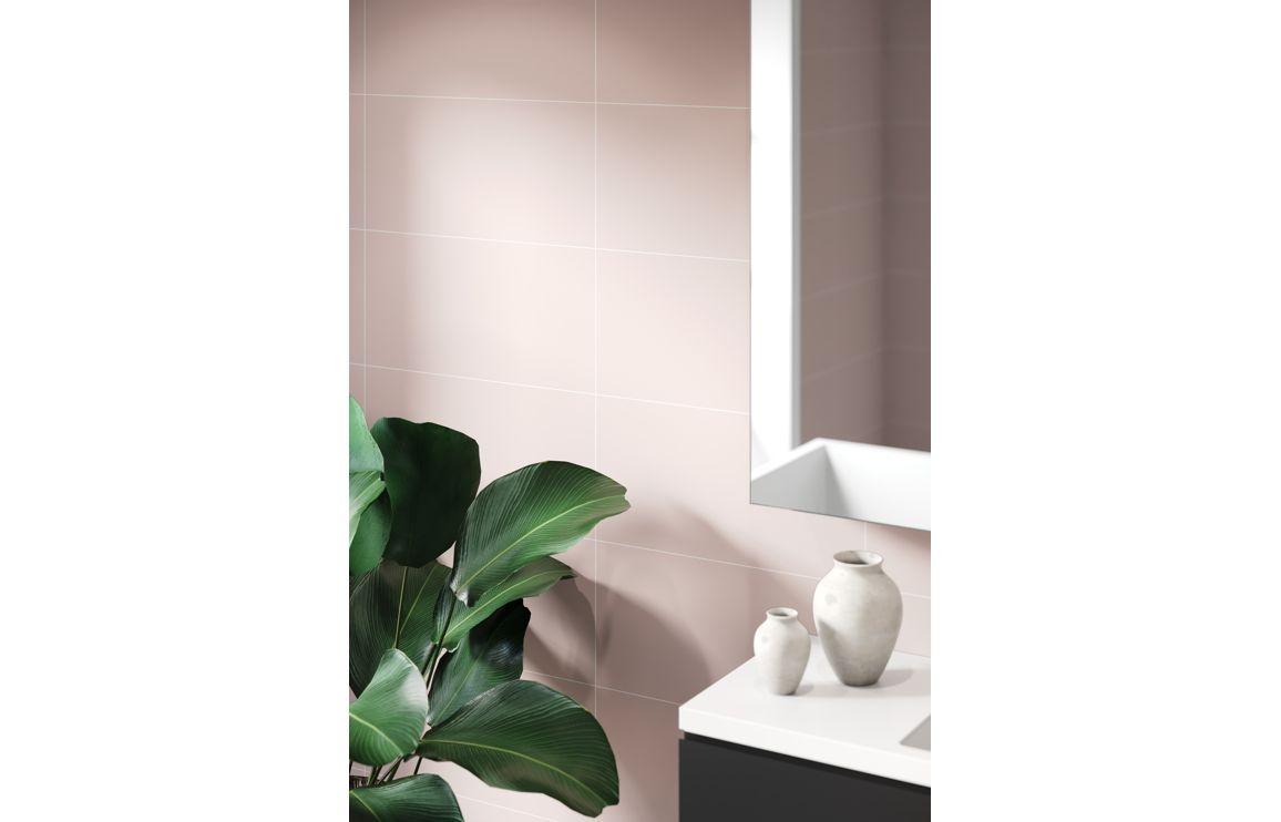 Fibo Contemporary - Dusky Pink (Tile Effect)