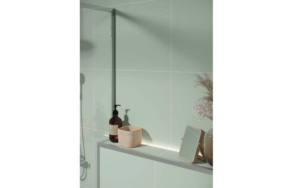 Fibo Contemporary - Light Green (Tile Effect)