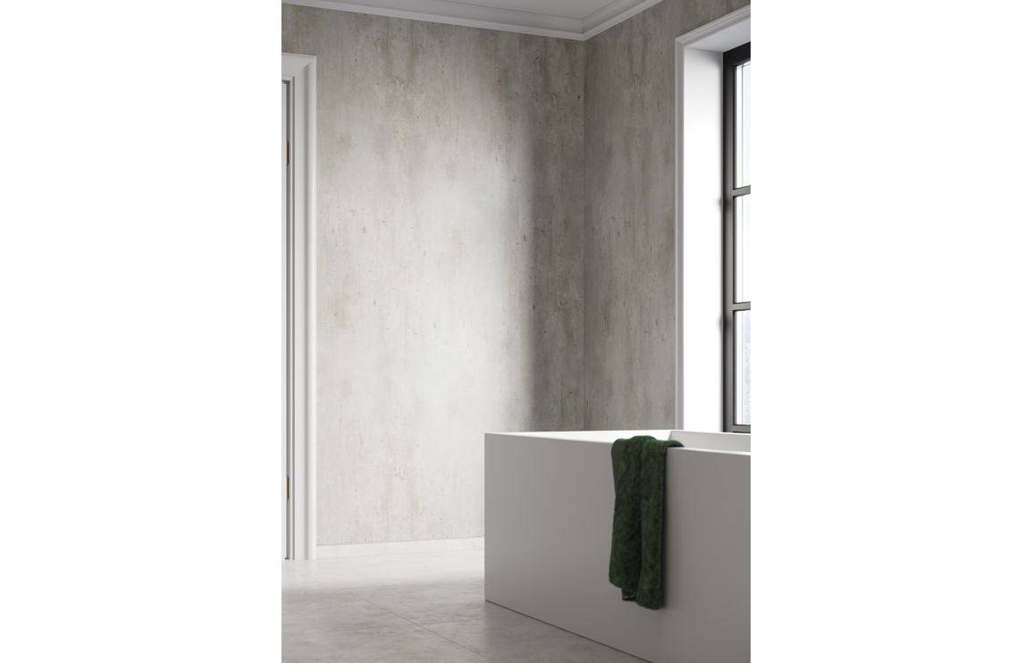 Fibo Signature - Cracked Cement (Plain Panel)
