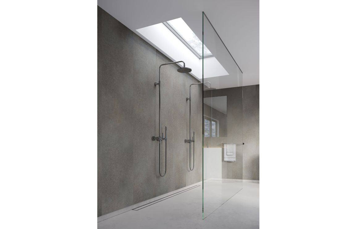 Fibo Signature - Grey Concrete (Plain Panel)