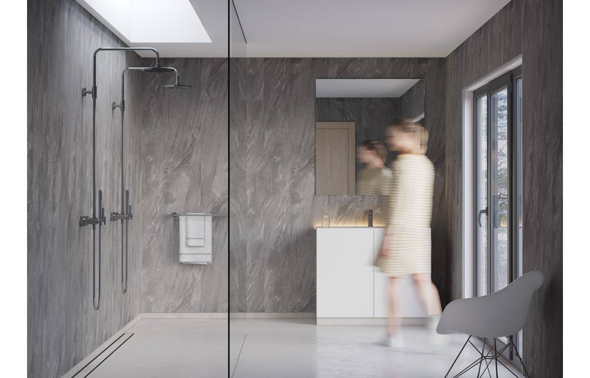 Fibo Signature - Grey Stone (Plain Panel)