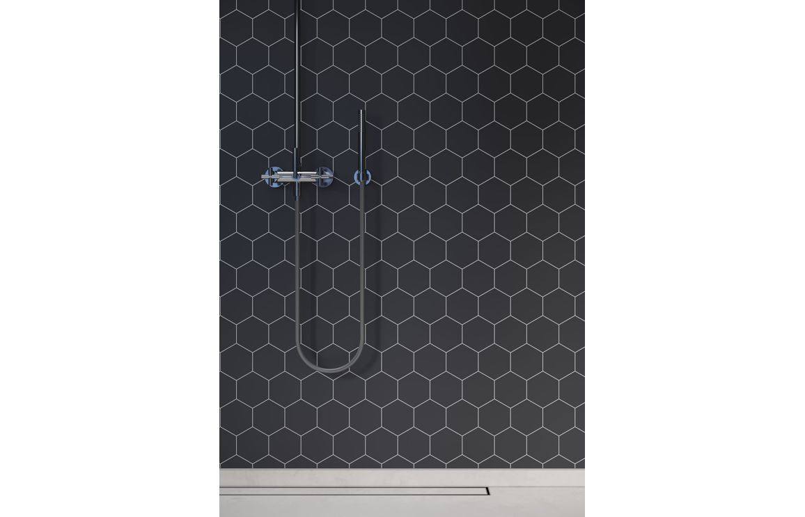 Fibo Urban - Black Silk (Hexagonal)