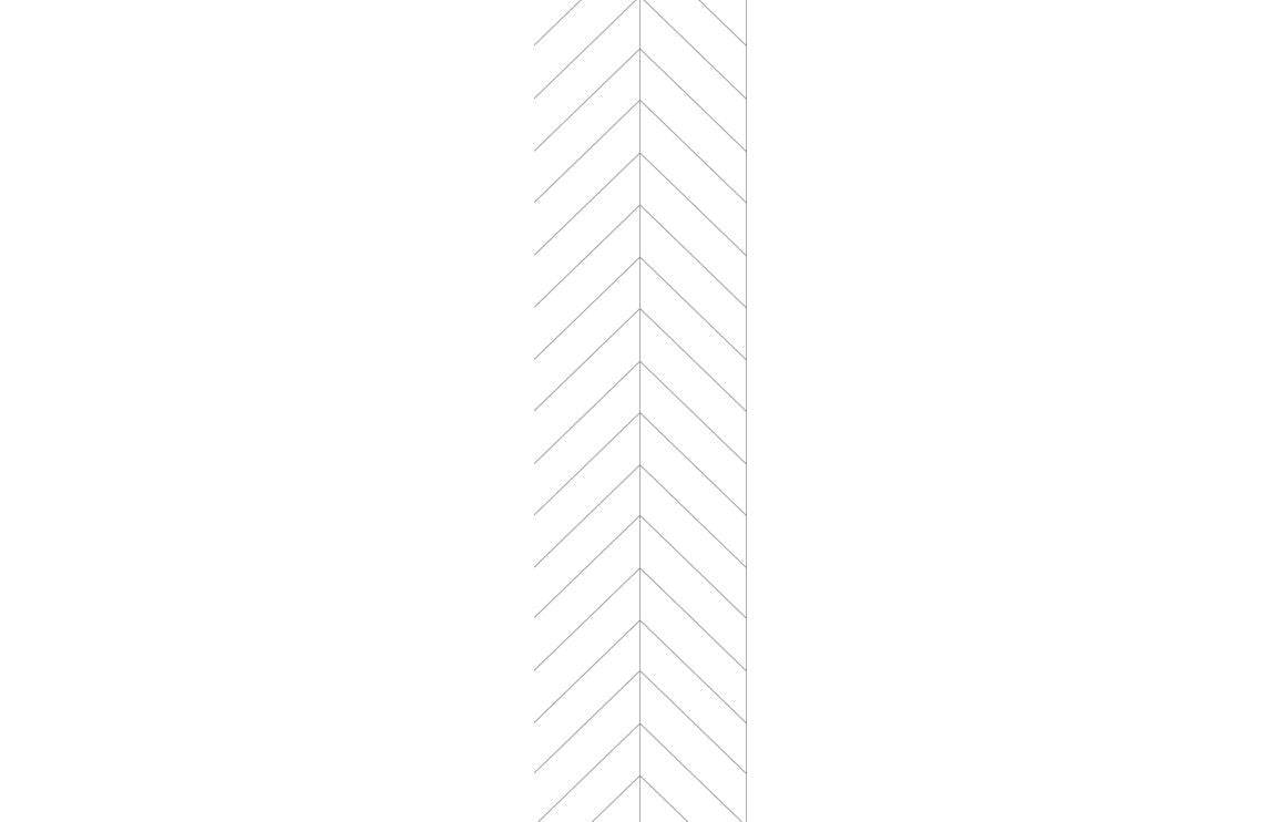 Fibo Urban - Denver White (Chevron)