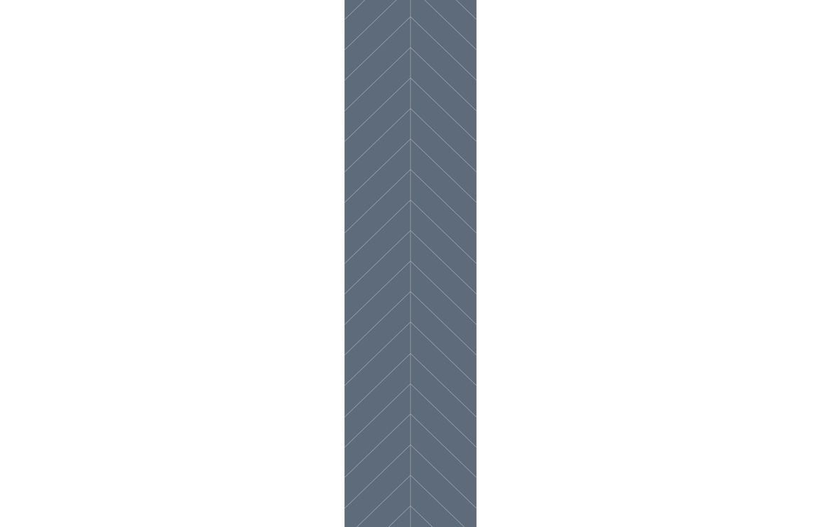 Fibo Urban - Dusty Blue (Chevron)