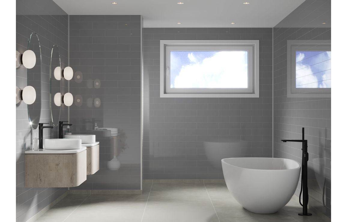 Fibo Urban - Medium Grey (Metro Brick)