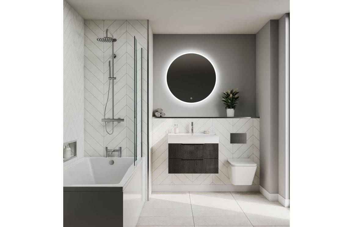 Fibo Chevron Bathroom Panels: Stylish, Versatile, Classy