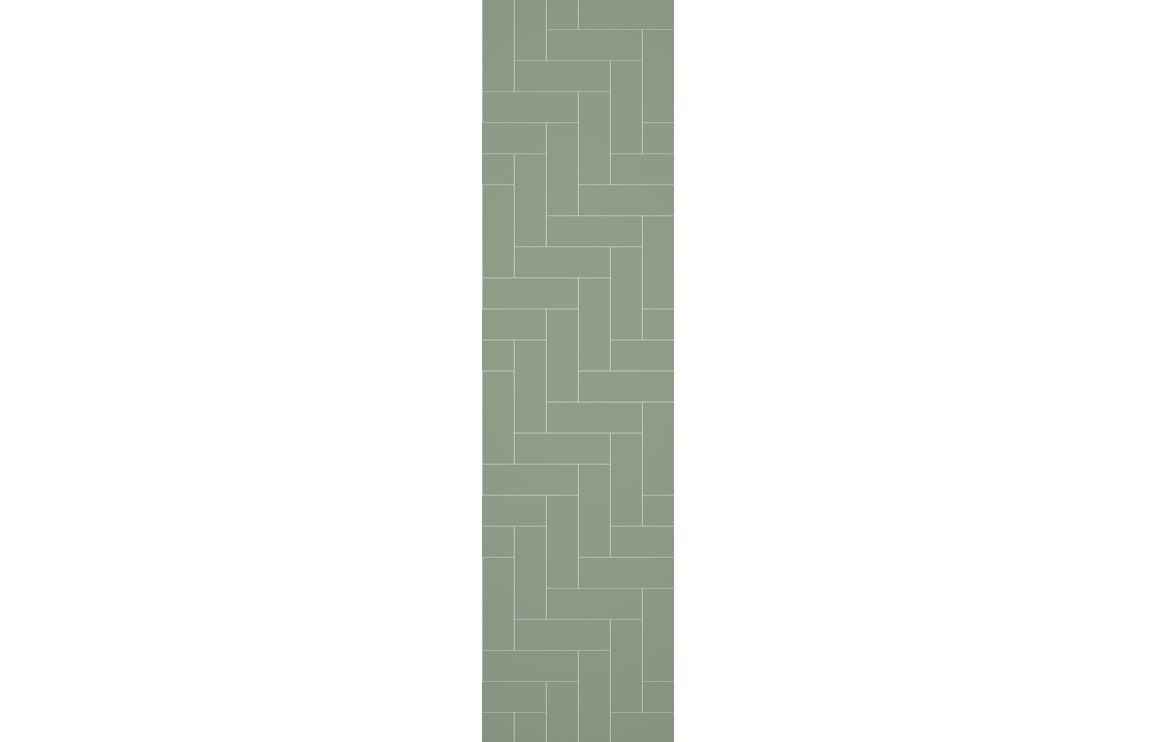 Olive Green Bathroom Wall Panels – Fibo Urban Straight