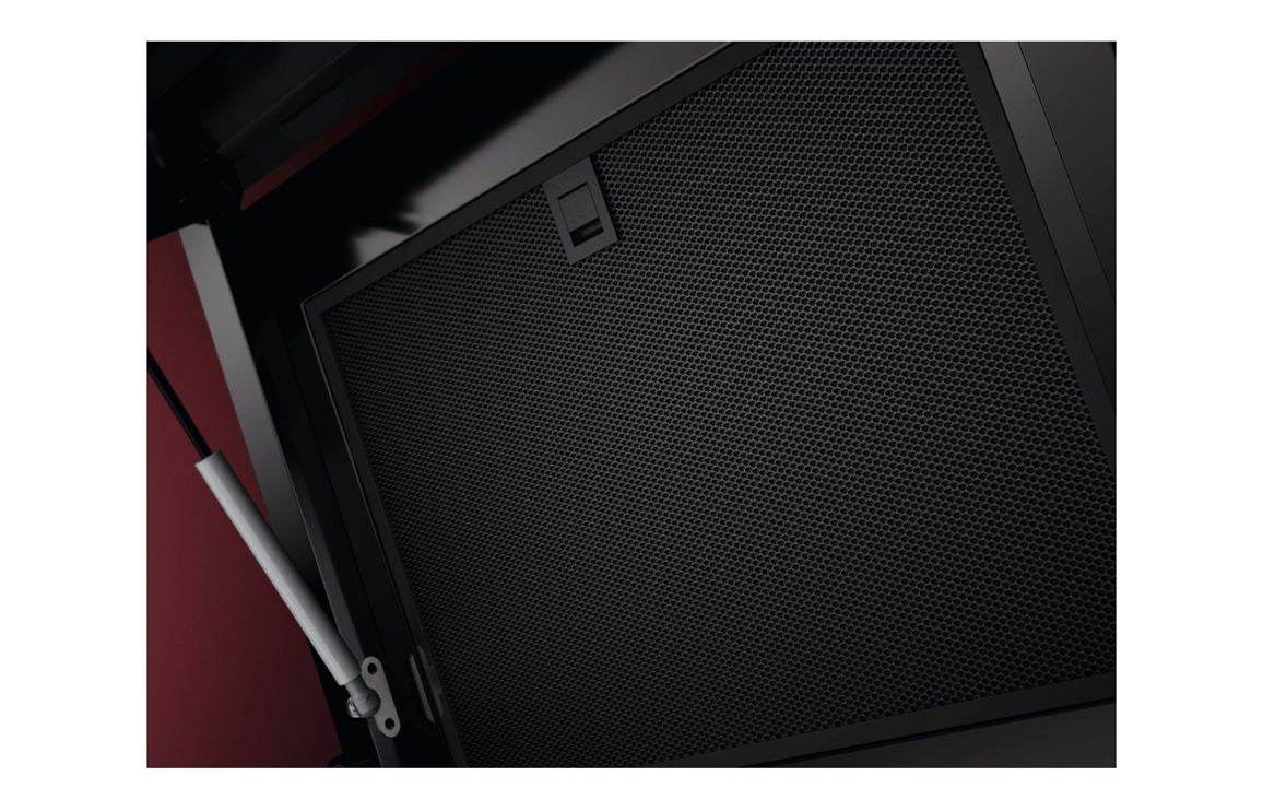 AEG GV77D61SB 60cm Angled Chimney Hood - Black