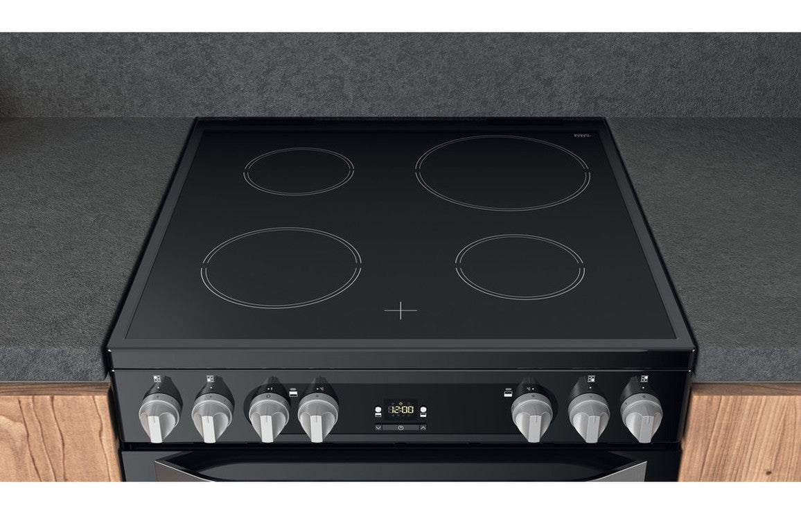 Hotpoint HDM67V9HCB/U Electric Cooker - Black
