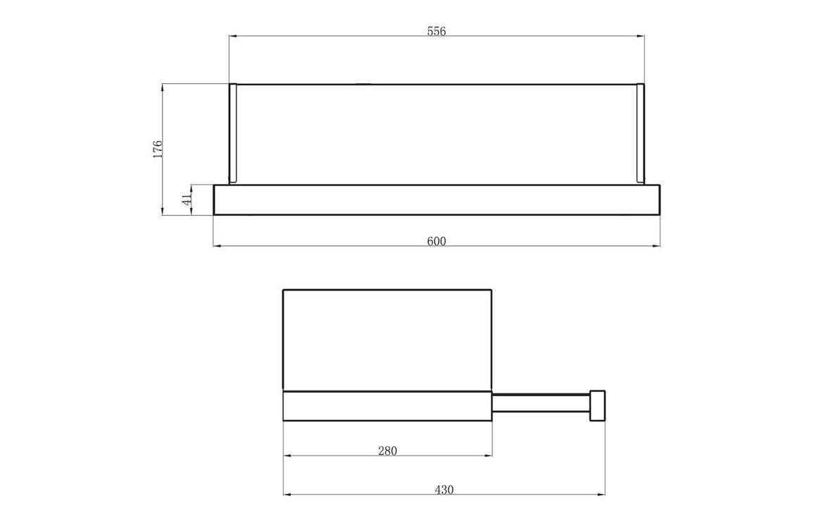 Hoover H100 HHT6300/2X/1 60cm Telescopic Hood - St/Steel