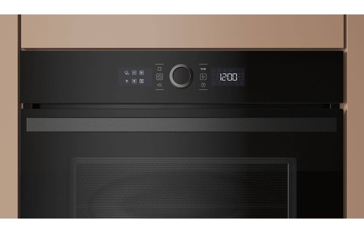 Hotpoint HMW57HMBUK B/I 900W Combination Microwave - Black