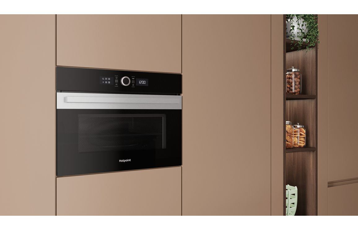 Hotpoint HMW57HMXUK B/I 900W Combination Microwave - St/Steel