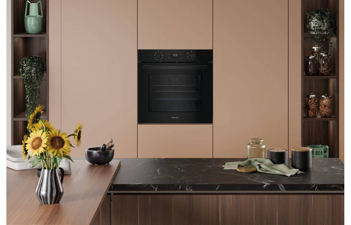 Hotpoint Class 2 HO 455H B UK Single Electric Oven - Black