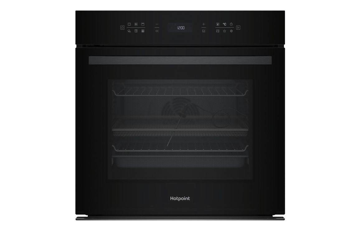 Hotpoint Class 7 HOI78PPT1SBUK Single Pyrolytic Oven - Black
