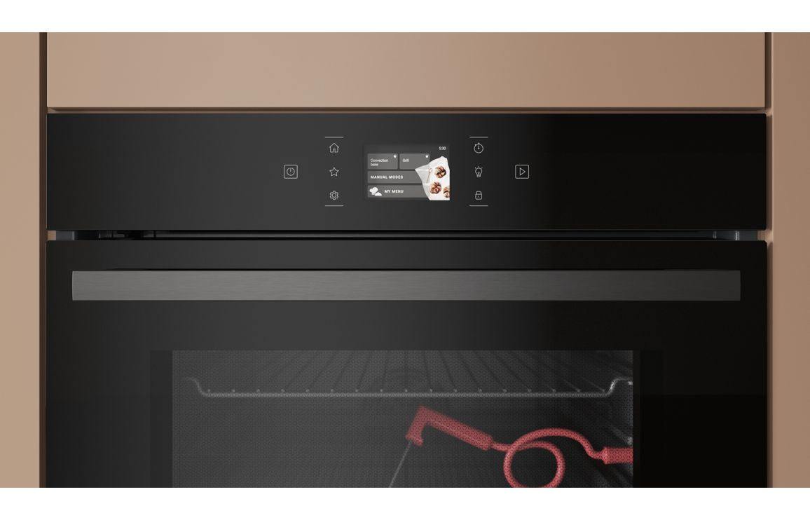 Hotpoint Class 9 HOI98FPT2SBUK Single Pyrolytic Oven - Black