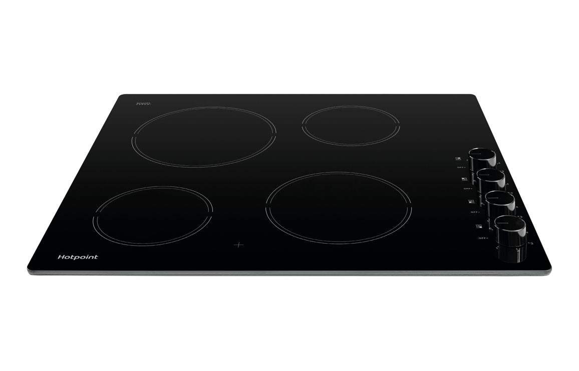 Hotpoint HR 620 R H 60cm Ceramic Hob - Black