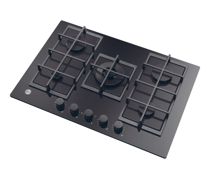 Hoover H500 HVG74WC5B 75cm Gas Hob - Black Glass