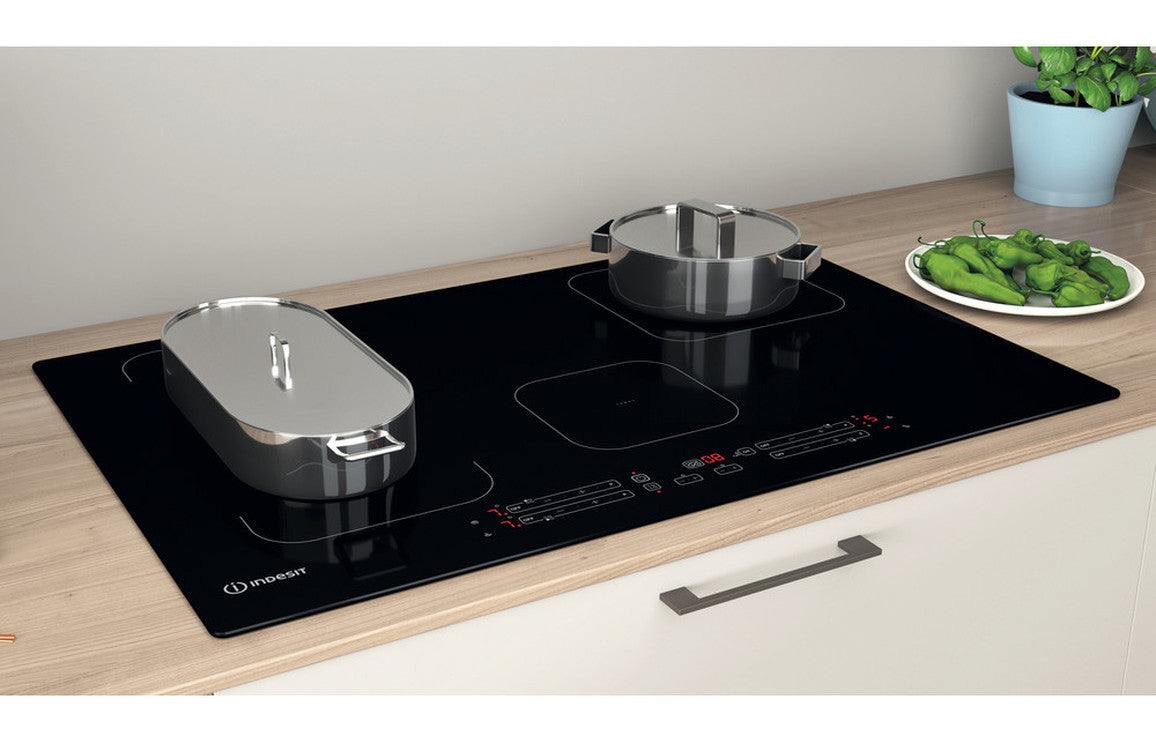 Indesit IB 21B77 NE 77cm Induction Hob - Black