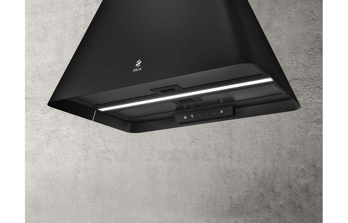 Elica Ikona 60cm Suspended Hood - White,Stainless Steel,Black