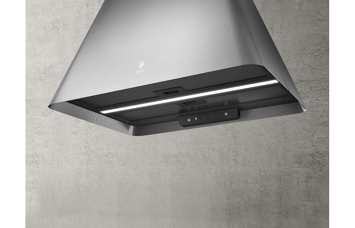 Elica Ikona 60cm Suspended Hood - White,Stainless Steel,Black