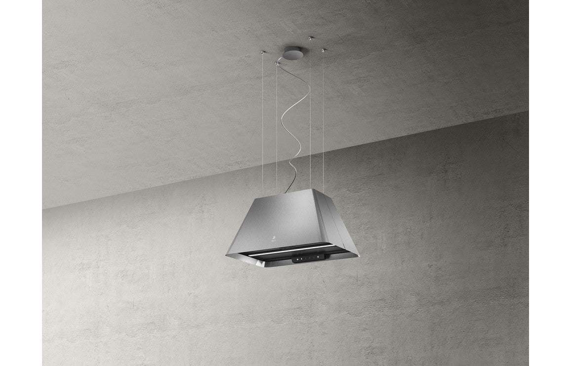 Elica Ikona 60cm Suspended Hood - White,Stainless Steel,Black