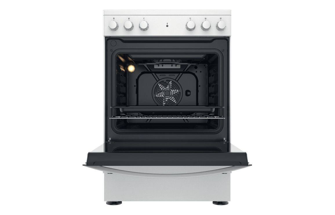 Indesit IS67V5KHW/UK Electric Single Cooker - White