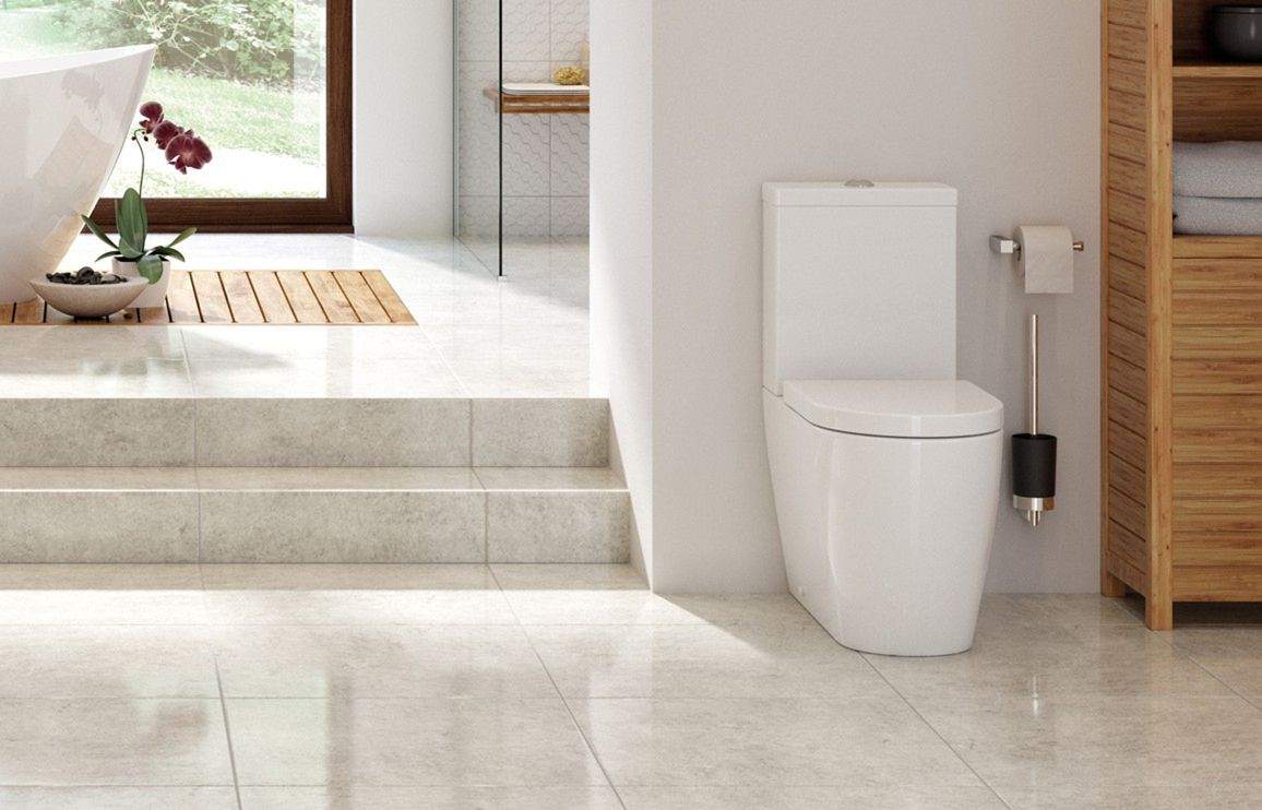 Jimi Close Coupled Fully Shrouded WC & Soft Close Seat