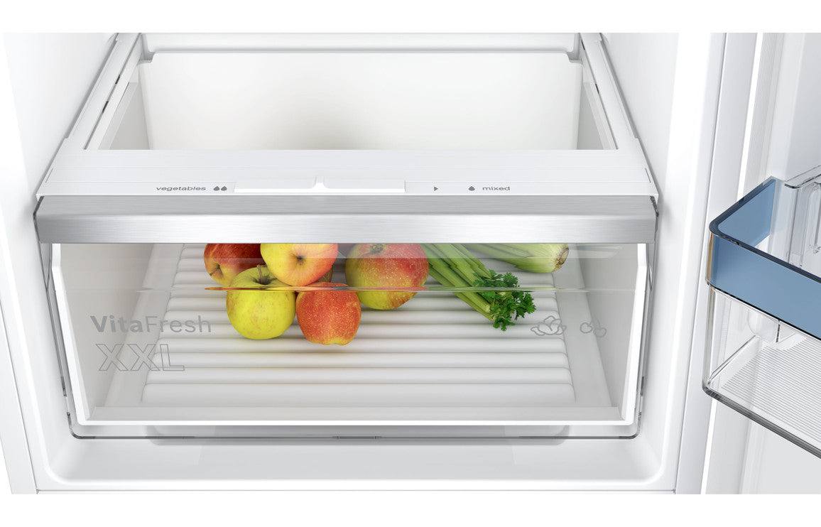 Bosch Series 4 KIV87VSE0G B/I Low Frost 70/30 Fridge Freezer (Sliding Hinge)