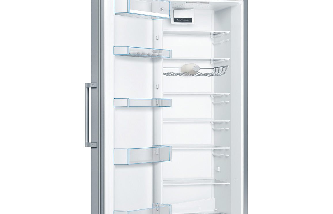 Bosch Series 4 KSV36VLEP F/S Tall Larder Fridge - St/Steel