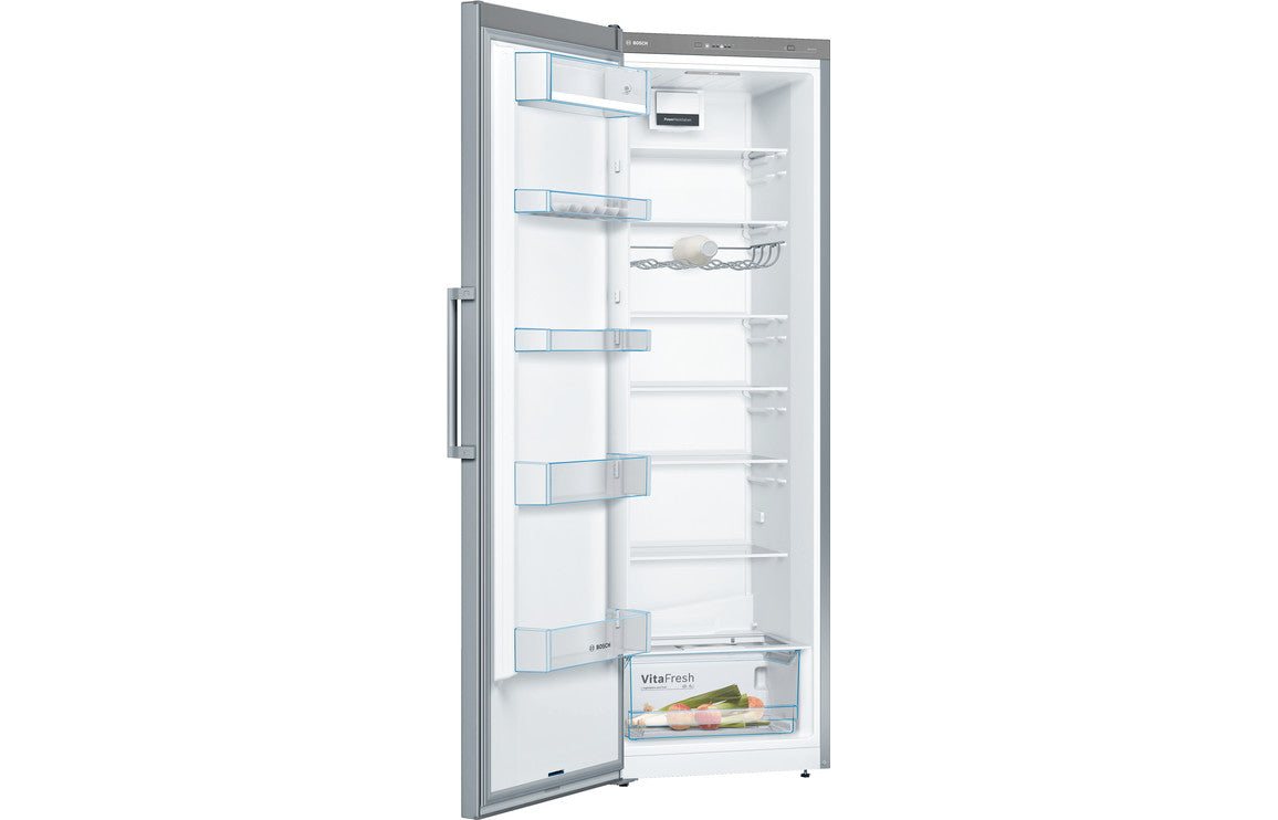 Bosch Series 4 KSV36VLEP F/S Tall Larder Fridge - St/Steel